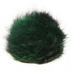 Lana Grossa Pompon futrzany Lis Bicolor | 307-zielony/czarny