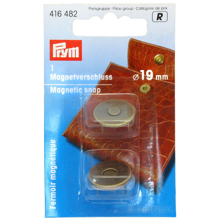Prym PRYM 416482/19mm | 482-stare złoto