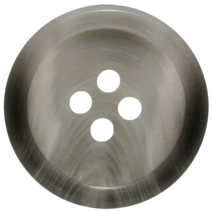 Union Knopf Guzik 4-otworowy 20mm | 761-ciemny szary Marmurkowu