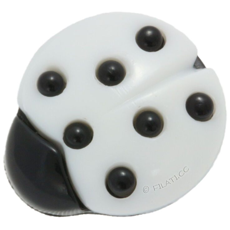 Lana Grossa UNION KNOPF 35029/18mm | 12-biały