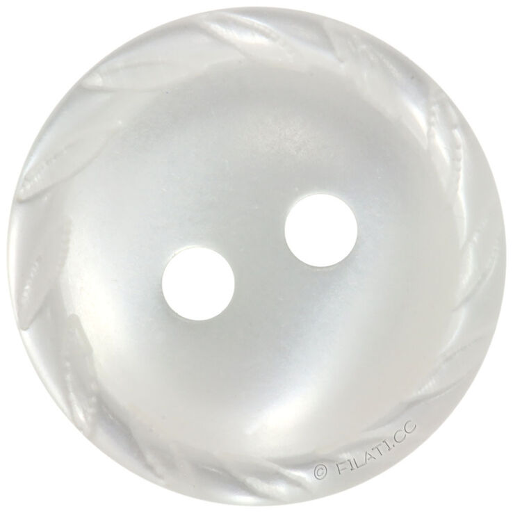 Lana Grossa UNION KNOPF 452592/14mm | 12-biały