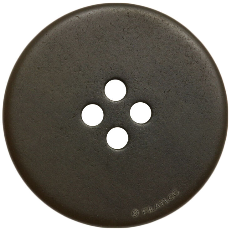 Union Knopf Guzik 4-otworowy 20mm | 20-ciemny brąz