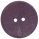 Union Knopf Guzik 2 otworowy, kokos, 23mm | 062-szaro-fioletowy