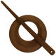 Lana Grossa UNION KNOPF 58581/70mm | 20-brązowy