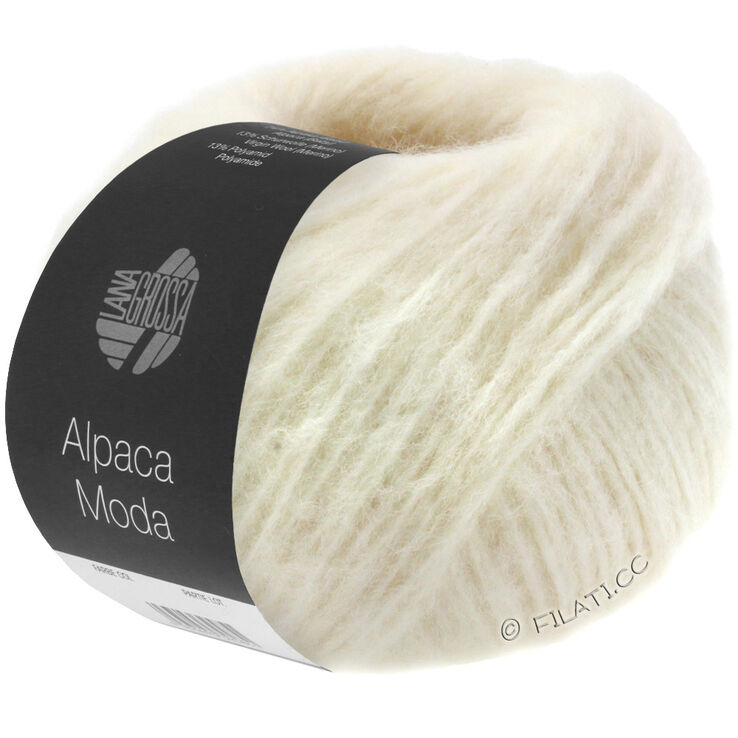 Lana Grossa ALPACA MODA | 01-biały