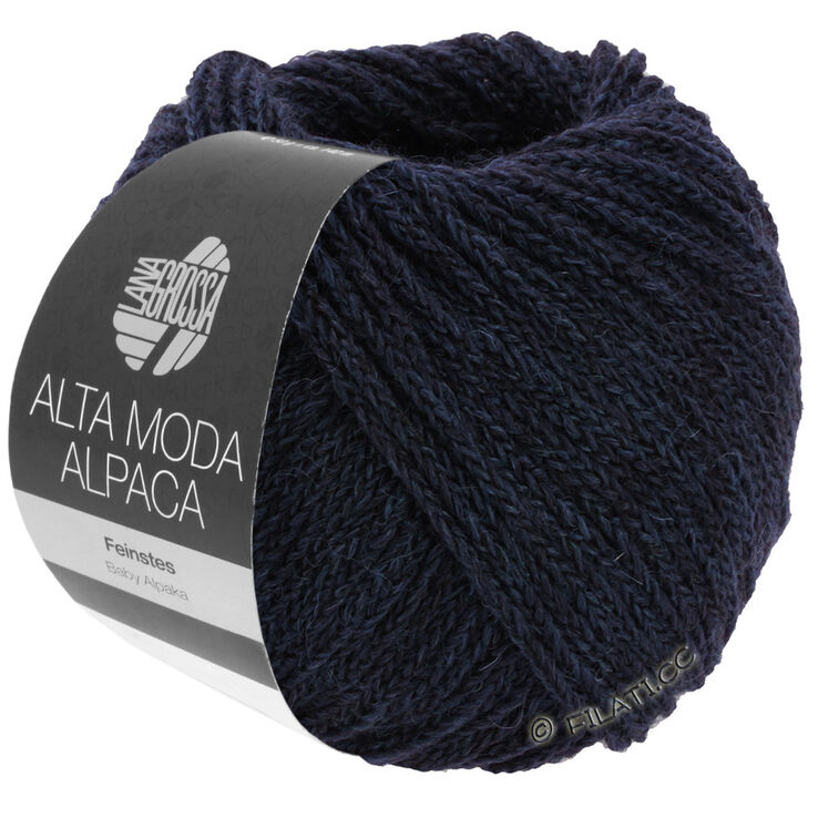Lana Grossa ALTA MODA ALPACA | 005-niebieska północ