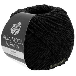 Lana Grossa ALTA MODA ALPACA | 006-czarny