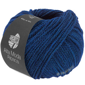 Lana Grossa ALTA MODA ALPACA | 105-niebieski kobalt