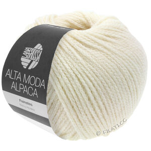 Lana Grossa ALTA MODA ALPACA | 014-surowa biel