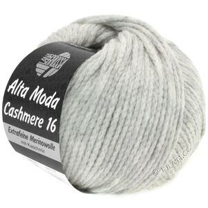 Lana Grossa ALTA MODA CASHMERE 16 | 01-jasnoszary Marmurkowu