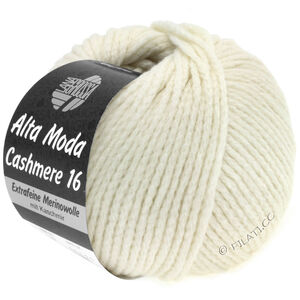 Lana Grossa ALTA MODA CASHMERE 16 | 16-surowa biel
