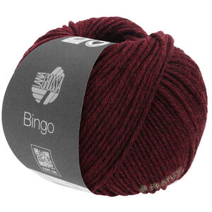 Lana Grossa BINGO Mélange (We Care) | 1006-czarnoczerwony  Marmurkowu