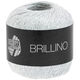 Lana Grossa BRILLINO | 10-biały/srebro