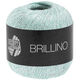 Lana Grossa BRILLINO | 11-pastelowy zielony/srebro