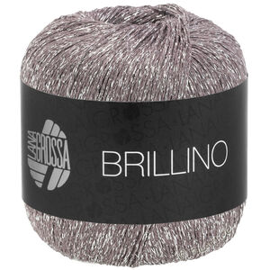 Lana Grossa BRILLINO | 28-Taupe/srebro