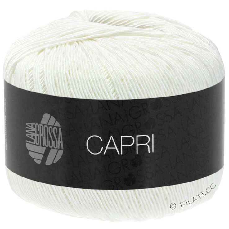Lana Grossa CAPRI | 01-biały