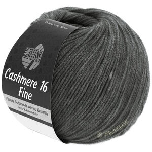 Lana Grossa CASHMERE 16 FINE | 016-ciemny szary