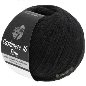 Lana Grossa CASHMERE 16 FINE | 018-czarny