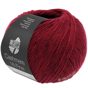 Lana Grossa CASHMERE 16 FINE | 057-czerwone wino