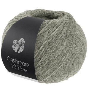Lana Grossa CASHMERE 16 FINE | 072-Jasnoszaro-zielony
