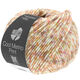 Lana Grossa COOL MERINO Print | 106-liliowy/Pomarańczowy/surowa biel/musztardowy 
