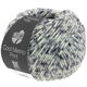 Lana Grossa COOL MERINO Print | 107-surowa biel/jasnoszary/surowa biel