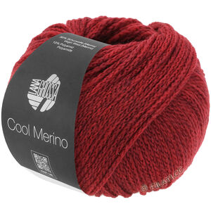 Lana Grossa COOL MERINO | 001-ciemna czerwień 