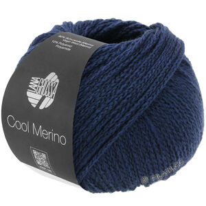 Lana Grossa COOL MERINO | 007-niebieska północ