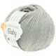 Lana Grossa COOL WOOL Baby Uni/Print 50g | 206-jasnoszary Marmurkowu