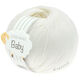 Lana Grossa COOL WOOL Baby Uni/Print 50g | 207-biały