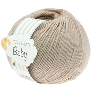 Lana Grossa COOL WOOL Baby Uni/Print 50g | 212-beżowy