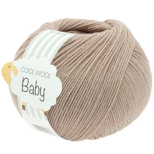 Lana Grossa COOL WOOL Baby Uni/Print 50g | 332-perłowy beż