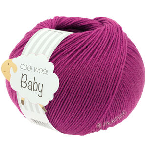 Lana Grossa COOL WOOL Baby Uni/Print 50g | 340-fuksja