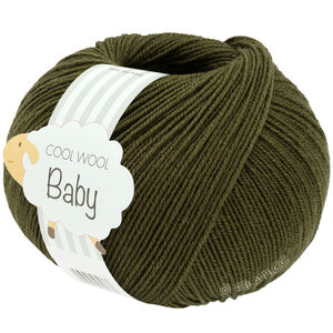 Lana Grossa COOL WOOL Baby Uni/Print 50g | 349-leśna zieleń 