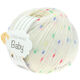 Lana Grossa COOL WOOL Baby Uni/Print 50g | 351-biały/czerwony /niebieski/zielony/żółty