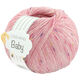 Lana Grossa COOL WOOL Baby Uni/Print 50g | 366-róża/jasnoróżowy/różowy/fioletowy