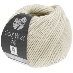 Lana Grossa COOL WOOL Big  Uni/Melange | 1010-greige