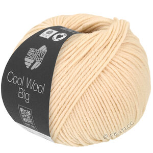 Lana Grossa COOL WOOL Big  Uni/Melange | 1016-Muszla