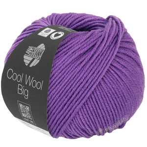 Lana Grossa COOL WOOL Big  Uni/Melange | 1018-fiolet