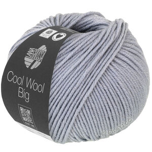 Lana Grossa COOL WOOL Big  Uni/Melange | 1019-szaro-niebieski