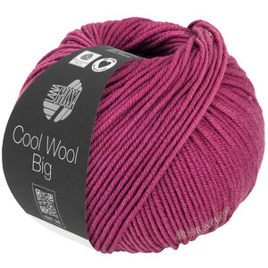 Lana Grossa COOL WOOL Big  Uni/Melange | 1027-Czerwień indyjska