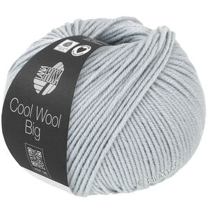 Lana Grossa COOL WOOL Big  Uni/Melange | 1034-pastelowy niebieski 