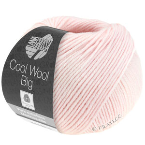 Lana Grossa COOL WOOL Big  Uni/Melange | 0605-delikatny róż