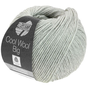 Lana Grossa COOL WOOL Big  Uni/Melange | 0616-jasnoszary Marmurkowu