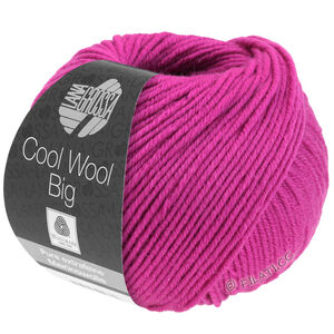 Lana Grossa COOL WOOL Big  Uni/Melange | 0690-cyklamen