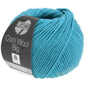 Lana Grossa COOL WOOL Big  Uni/Melange | 0910-turkus