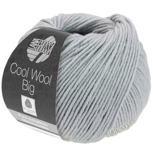 Lana Grossa COOL WOOL Big  Uni/Melange | 0928-średni szary