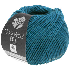 Lana Grossa COOL WOOL Big  Uni/Melange | 0979-ciemna benzyna