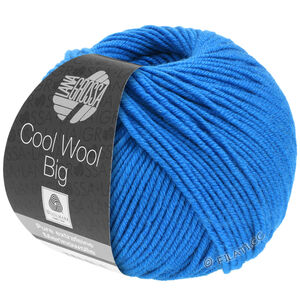 Lana Grossa COOL WOOL Big  Uni/Melange | 0992-atrament niebieski