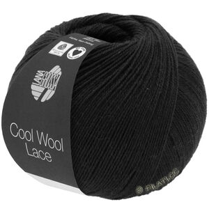 Lana Grossa COOL WOOL Lace | 24-czarny